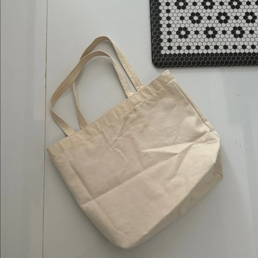 Psycho Bunny Cream Tote Bag - Picture 2 of 5